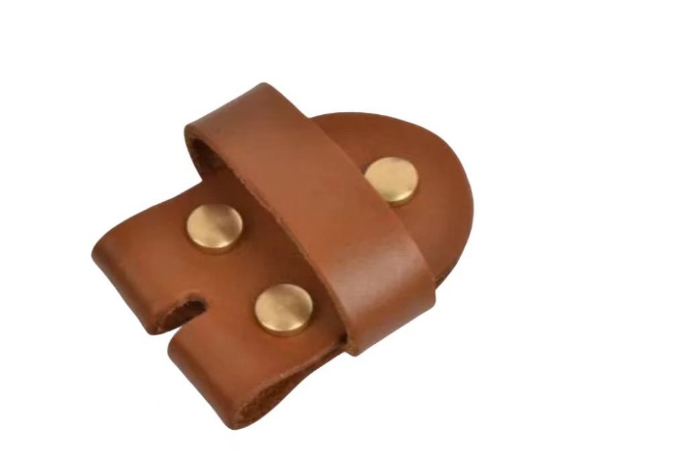 cow skin leather Belt loop connection For Leather Craft