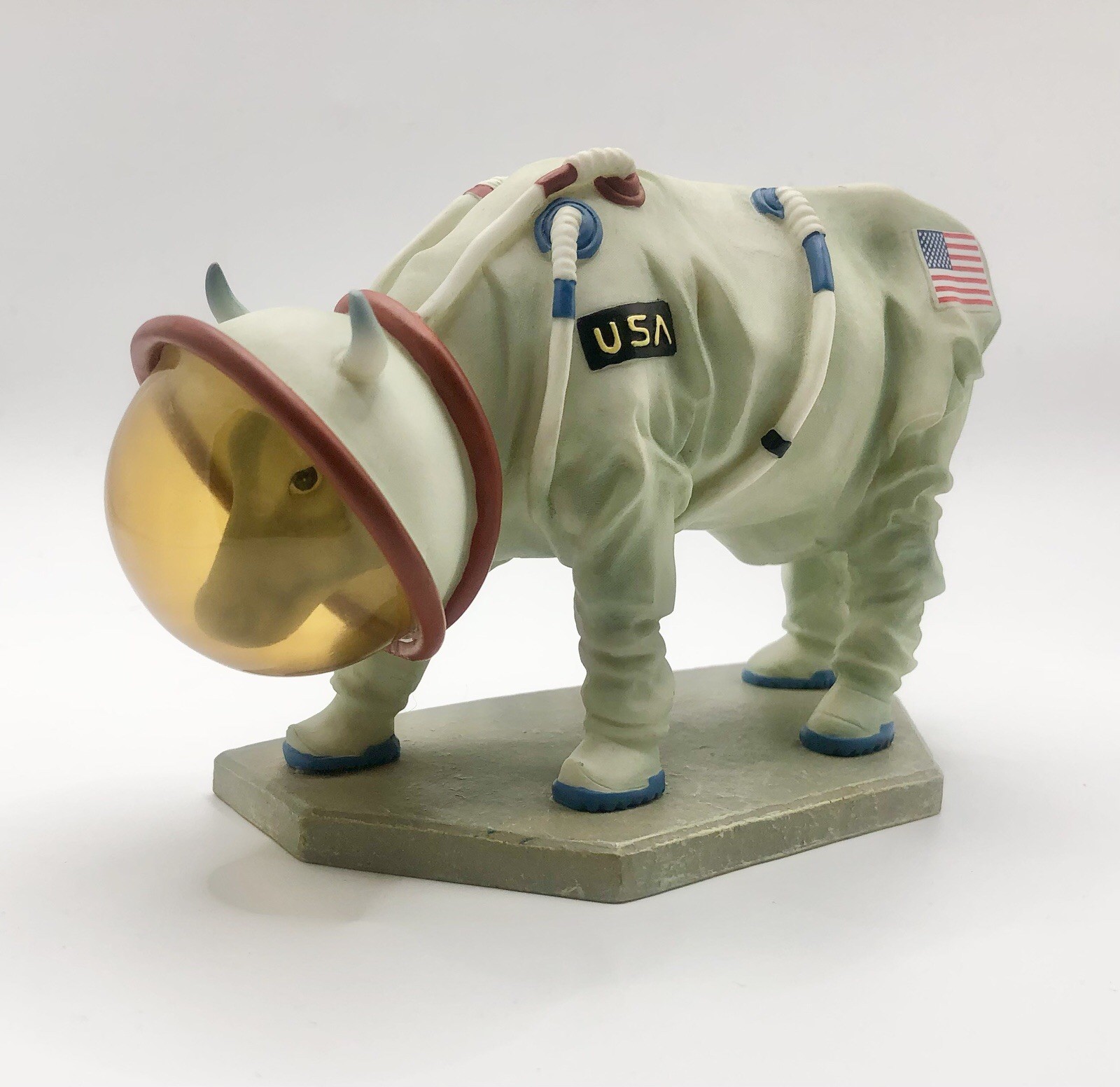 Vintage “Mooooonwalk” #9120 By Cow Parade Numbered Piece - 26711 - Moolennium