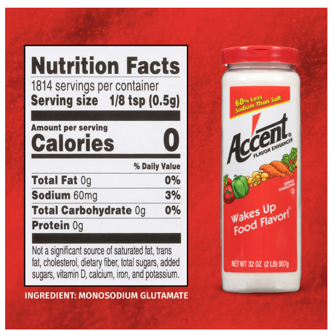 Ac'cent Flavor Enhancer MSG, Kosher, 32 oz