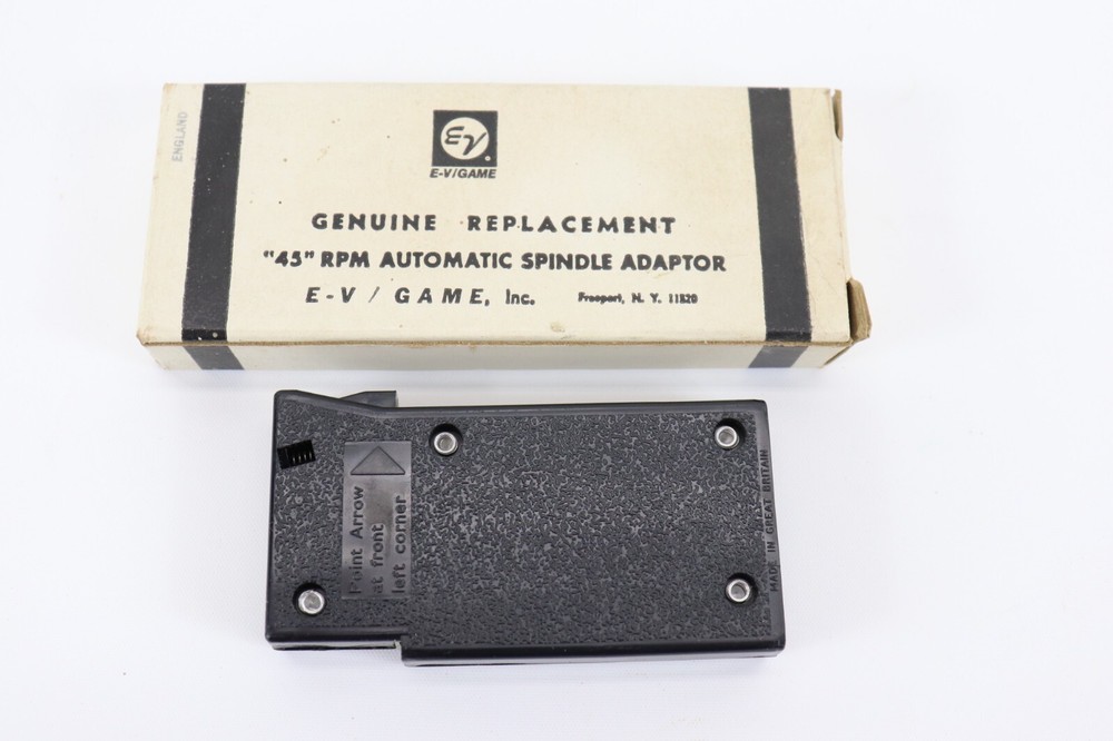 NIB EV Game "45" RPM Automatic Spindle Adapter Model 453 SF