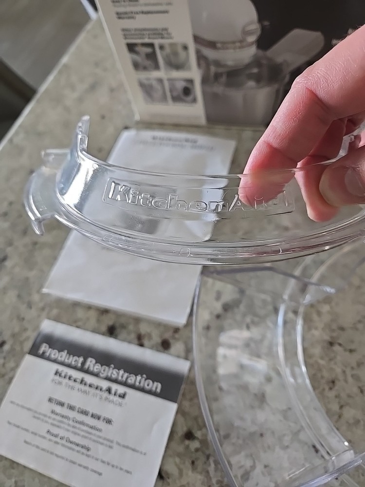 KitchenAid POURING SHIELD KPS2CL Stand Mixer Accessory in Box