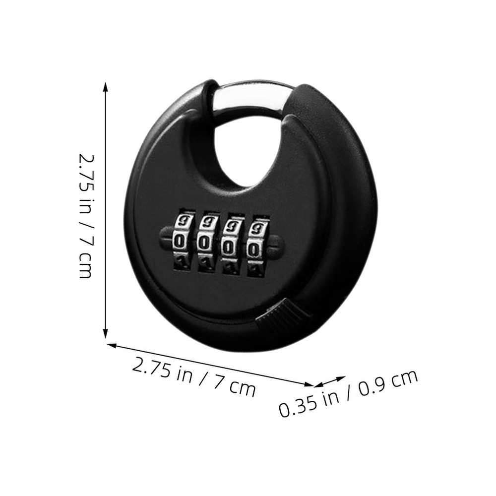 Security Padlock Outdoor with Heavy Duty Combination