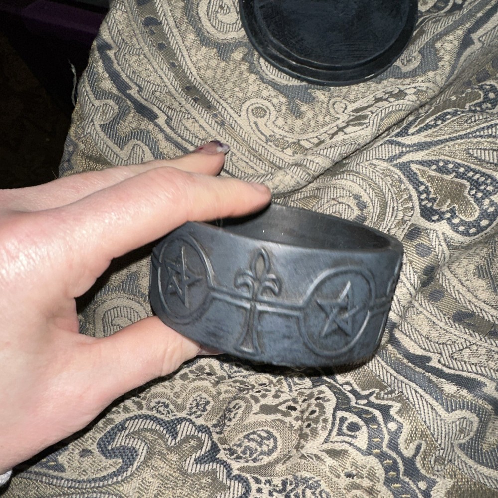 Pentacle Box Alchemy Symbol, With Lid