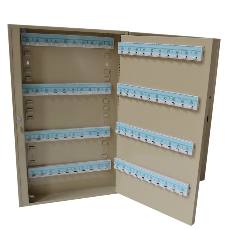 160 Hooks Key Hook Cabinet Wall-mounted Key Storage Box