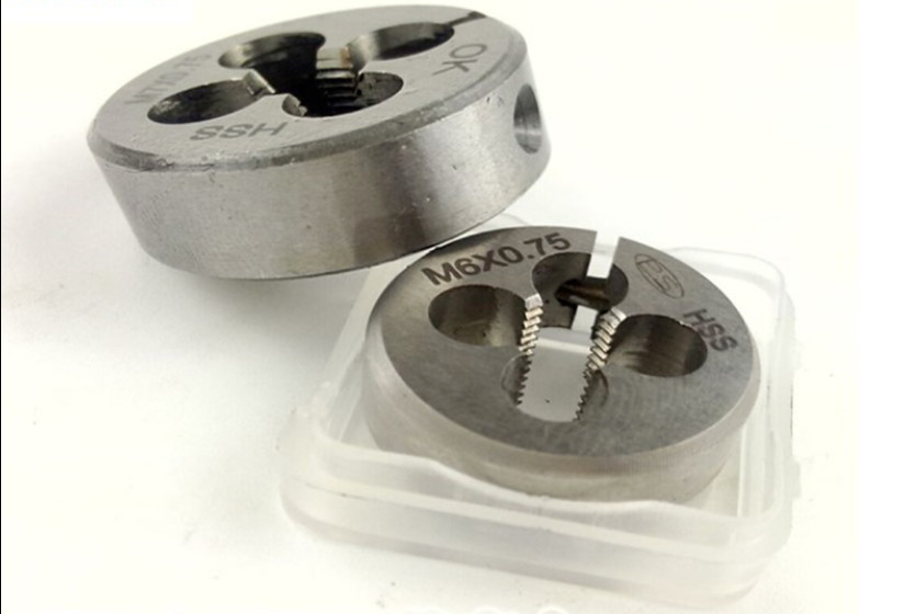 M5X0.5 Left hand HSSE Metric Round Split Dies Fine Thread Die Adjustable Die
