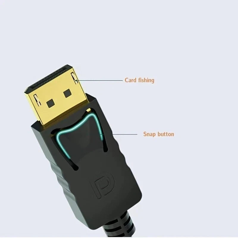LOT Display Port to HDMI Cable DP Adapter Converter Audio Video PC HDTV 1080P