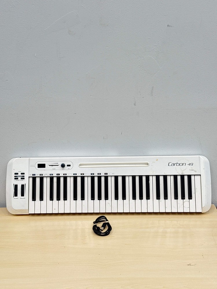 Samson Carbon 49 USB White MIDI Keyboard Software Controller