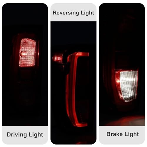 Tail lights Assembly Compatible with 2019-2024 GMC Sierra driver side Halogen