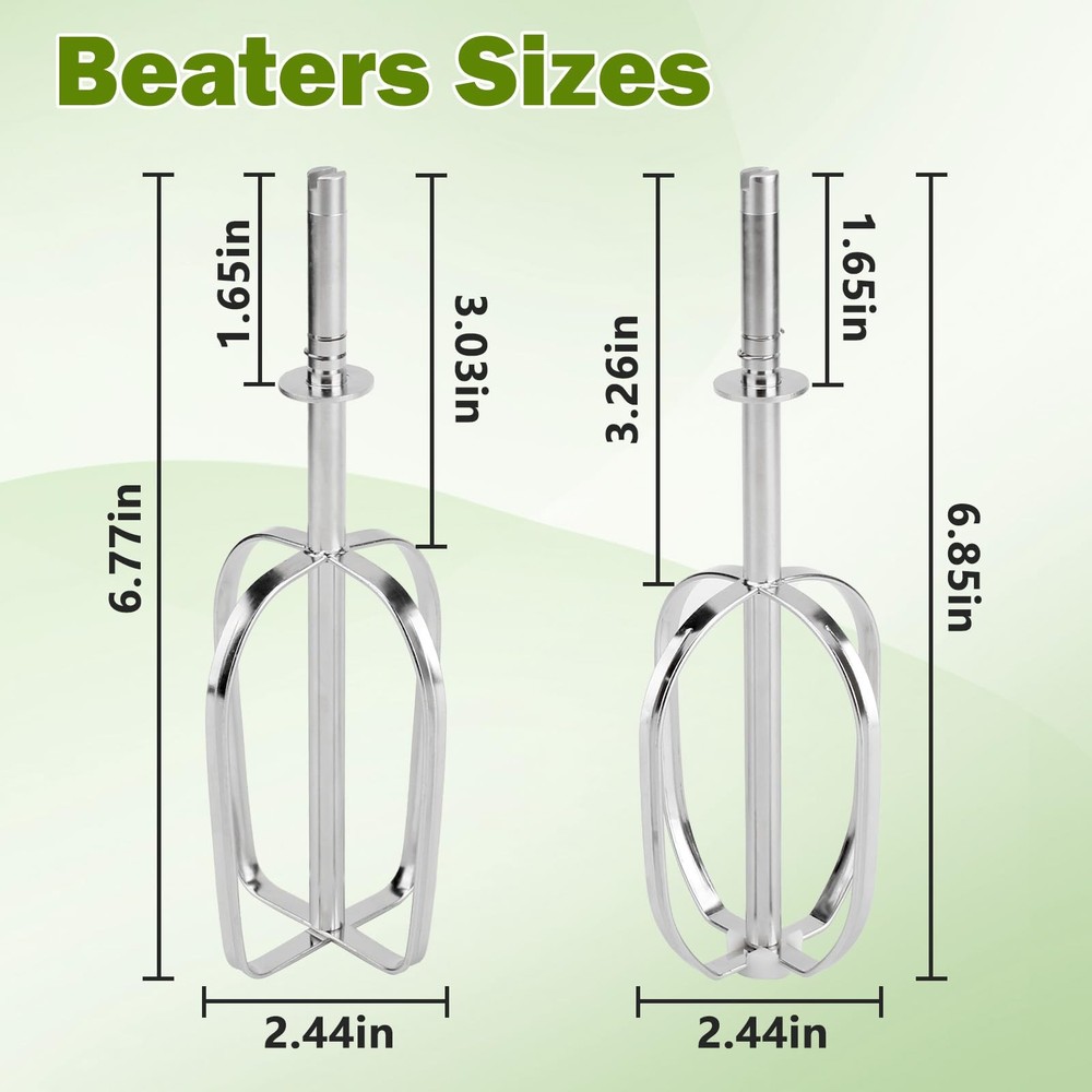 Mixer Beaters Replacement Only Compatible with Sunbeam No, As Pictured