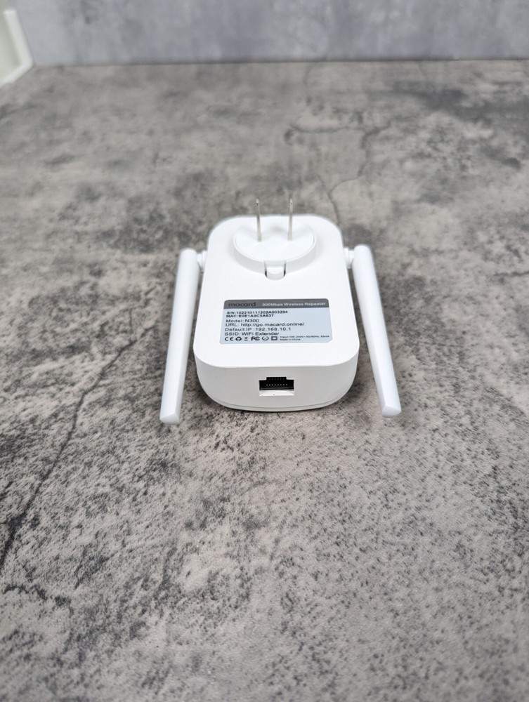 Macard N300 White 300 Mbps Wireless Repeater & WiFi Range Extender TESTED