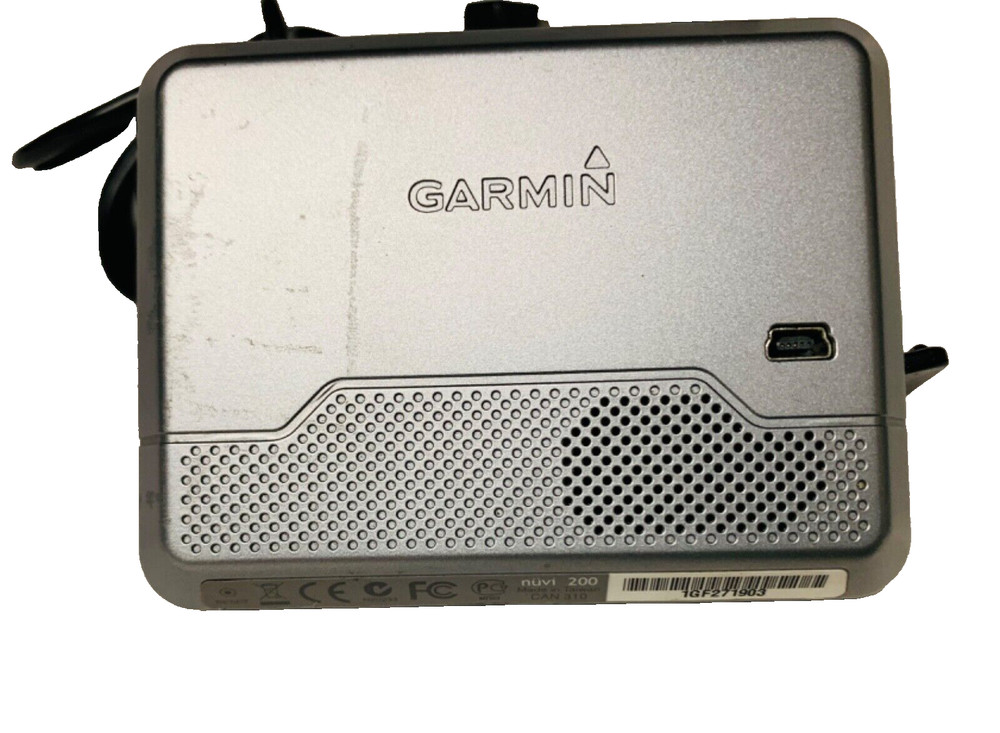Garmin Nuvi 200 GPS Touchscreen Navigation Unit Silver