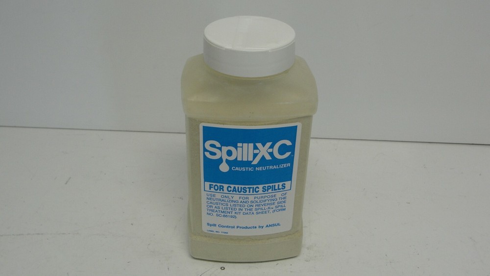 Ansul spill-x-c caustic neutralizer 2 lb new