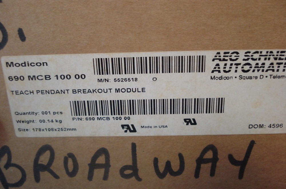 NEW MODICON 690MCB10000