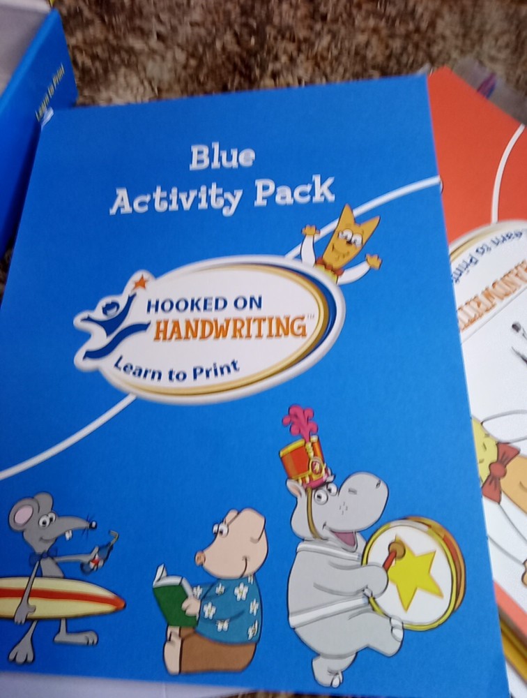 Hooked on Handwriting Learn to Print Upper and Lowercase