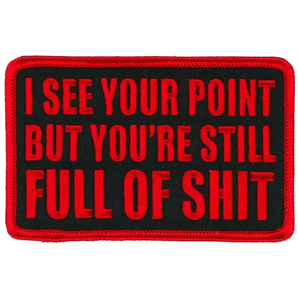 Hot Leathers I See Your Point Patch PPL9972