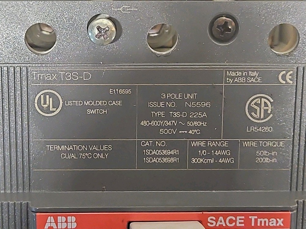 Tmax T3S-D - ABB Circuit Breaker Switch