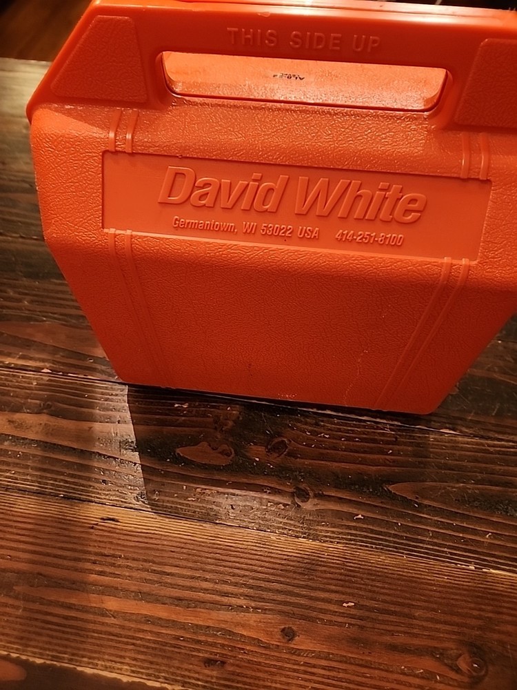 David White Instruments Automatic Level Lens AL8-22 with Case