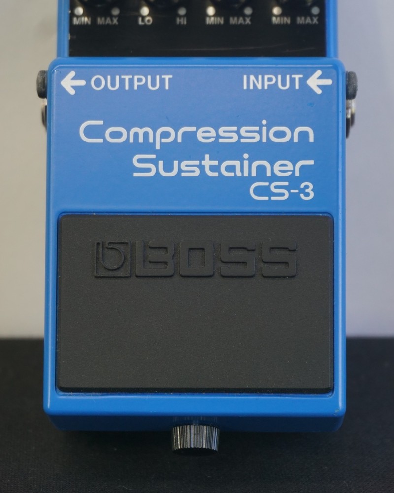 Boss CS-3 2000's Blue Compression Sustainer Guitar Effects Pedal - MIT