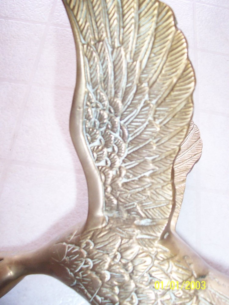 Regal Brass Goose Figurine