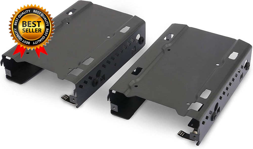 - Stackable 3.5" HDD Bracket Duo Pack Cases Ph-Hddkt_03,Black