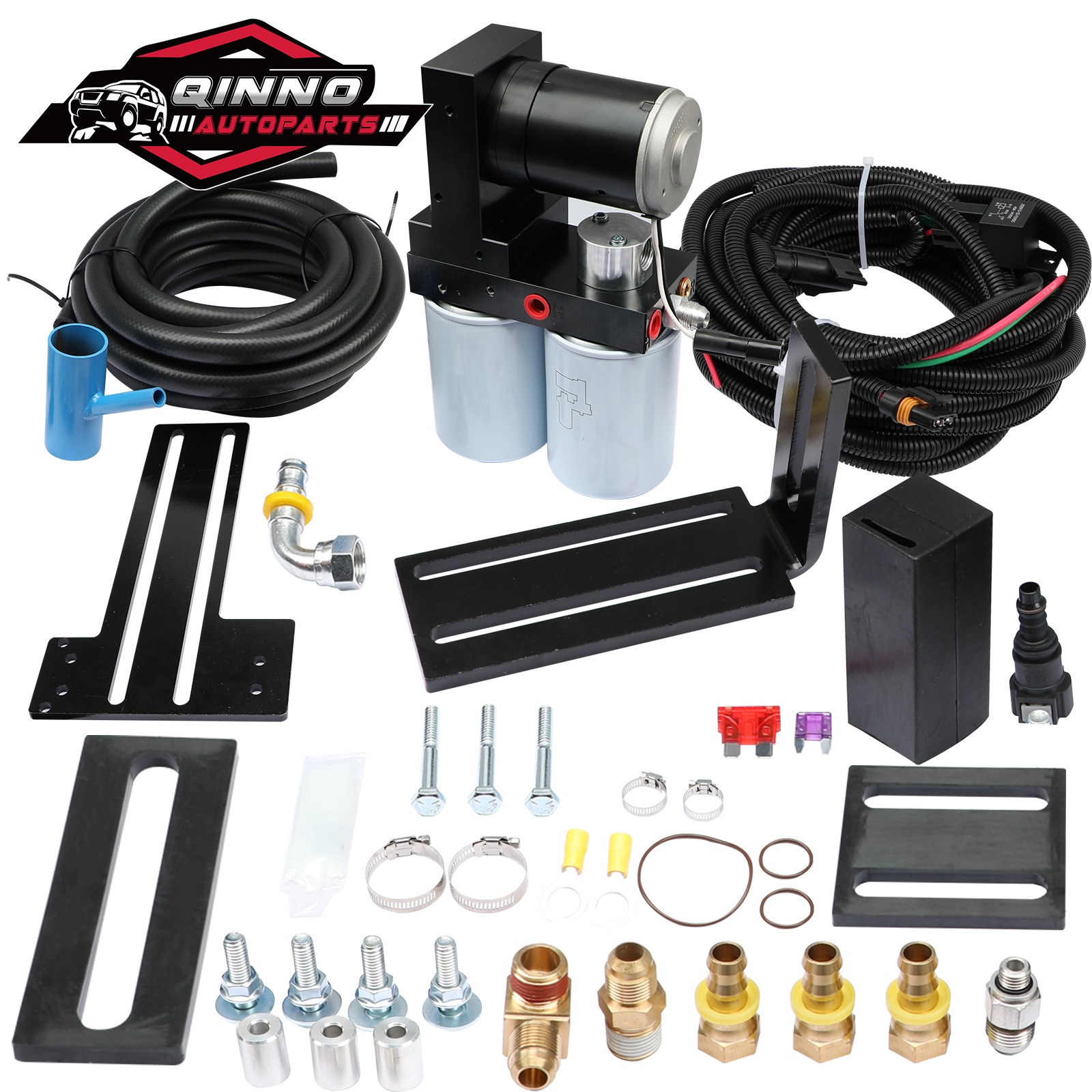 165GPH Diesel Fuel Lift Pump System For 98-04 Dodge Ram 2500 3500 Cummins NEW