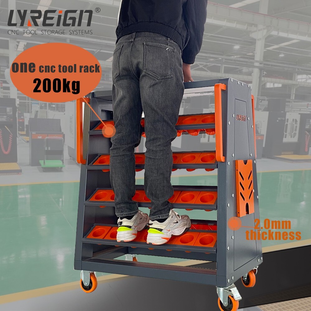 cnc tool carts CNC tool storage rack CNC tool cabinet Tool rack with wheels