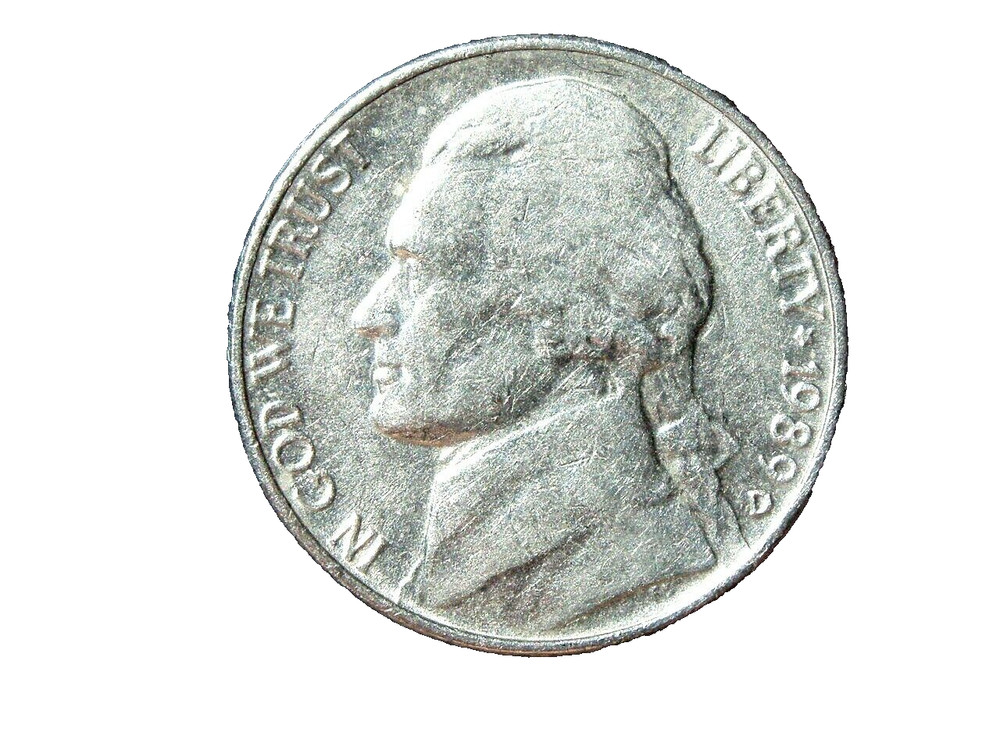 1989-D JEFFERSON NICKEL #7