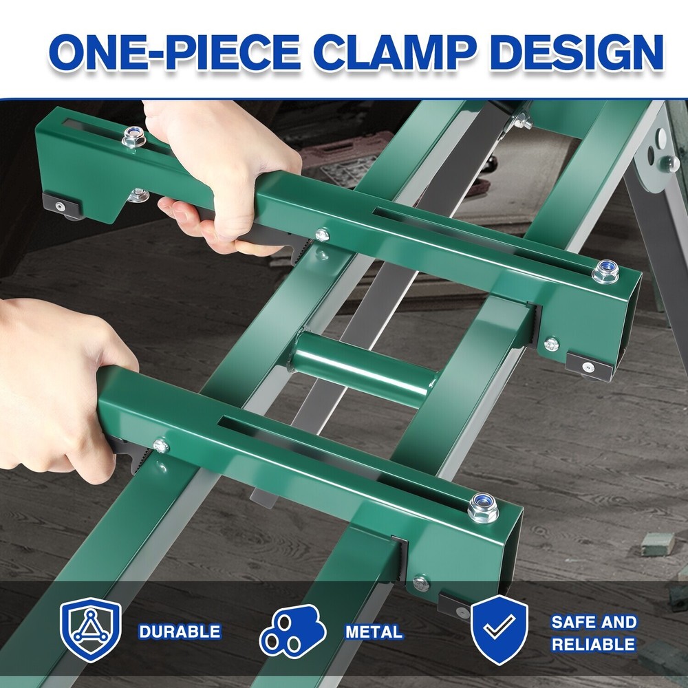 Miter Saw Stand Quick Attach Compact & Folding Quick Release Mounting Brackets