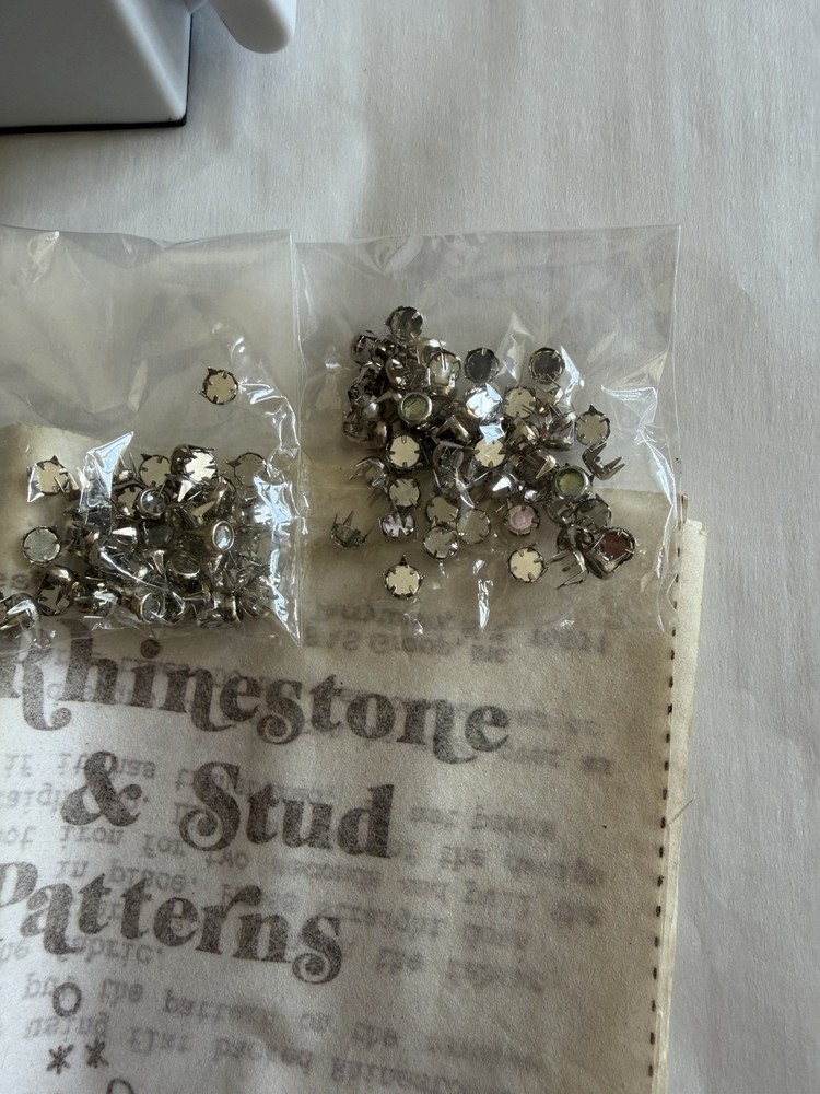 BeDazzler rhinestone stud setting kit Setter tool NOT COMPLETE