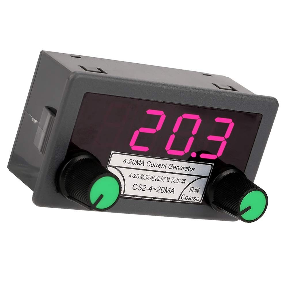 4-20mA Digital Current Analog Generator Coarse/Fine Tuning Constant Current O...