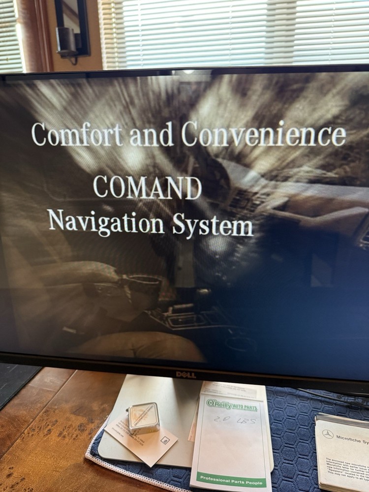 2003 Mercedes CD/DVD Combo Training Info Discs