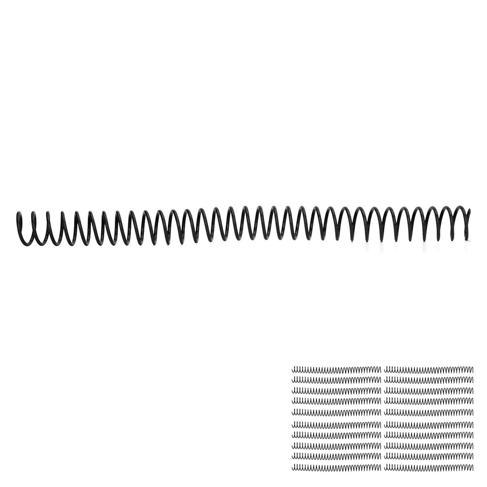 20Pcs Plastic Spiral Binding Coils Durable Convenient For Office Students Use