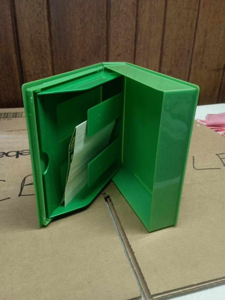 Color Coder Library Case. Green.