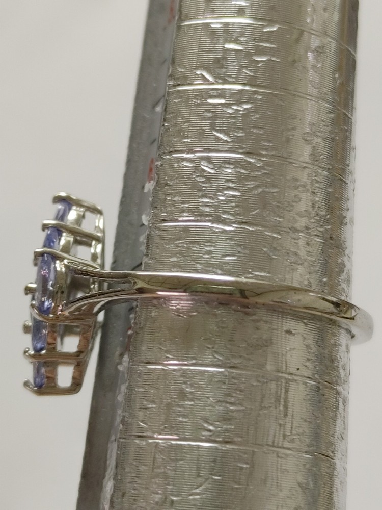 925 Tanzanite Ring And Pendant & Chain