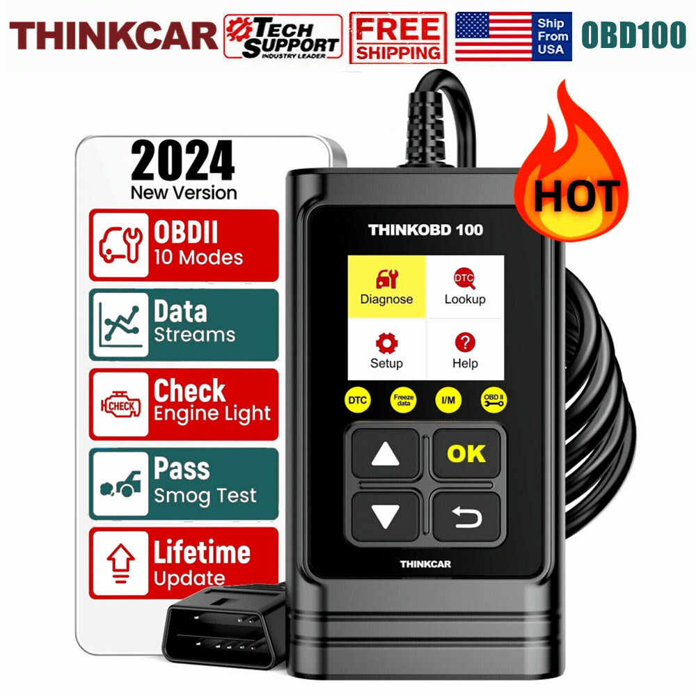 THINKOBD100 OBD2 CAN OBDII Car Code Reader Diagnostic Scanner Engine Light Tool