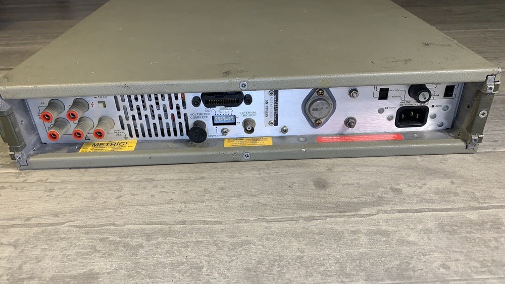 Agilent Keysight Hewlett Packard HP 3455A Digital Voltmeter