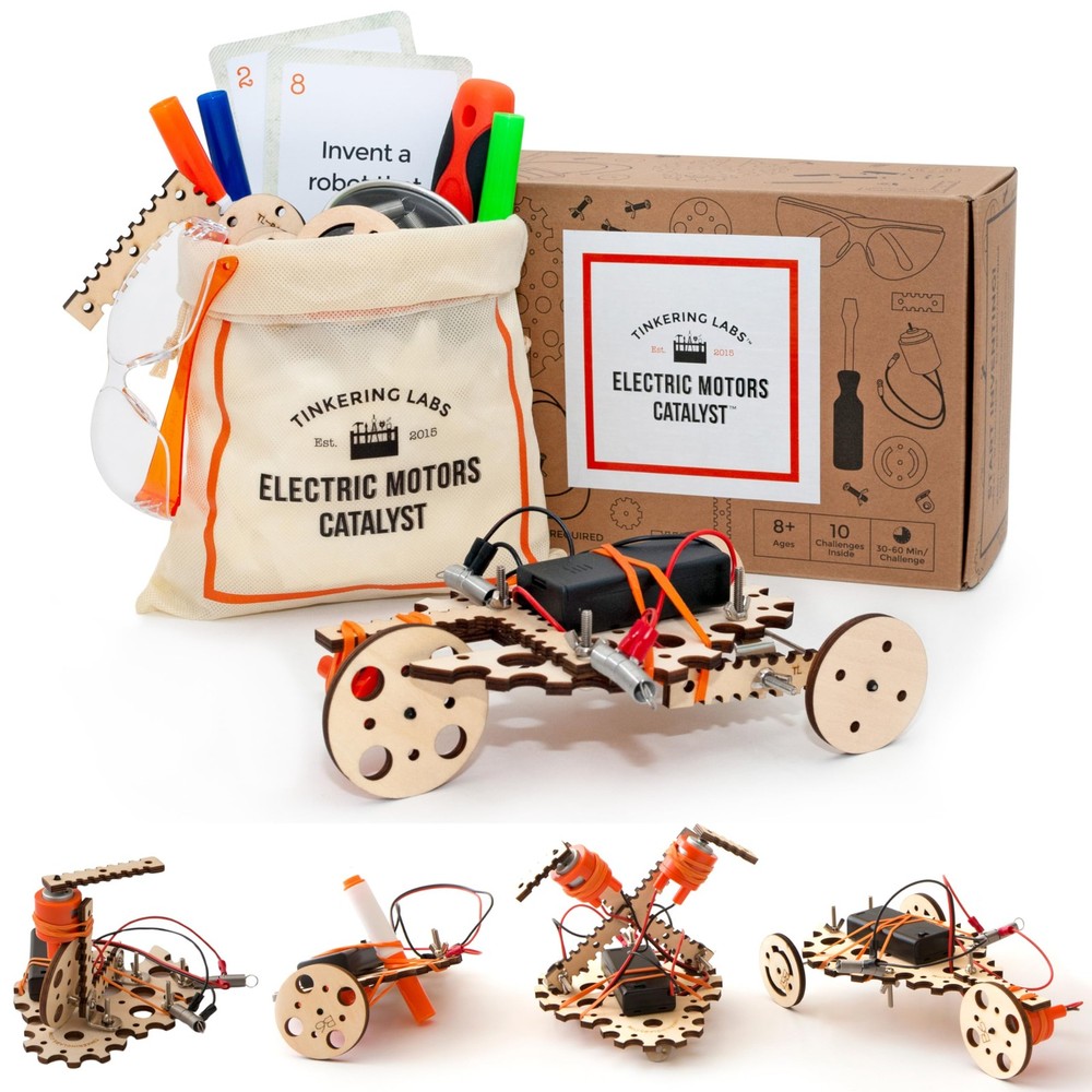 Tinkering Labs Robotics Engineering Kit | Designed by Scientists | 50 Plus P...