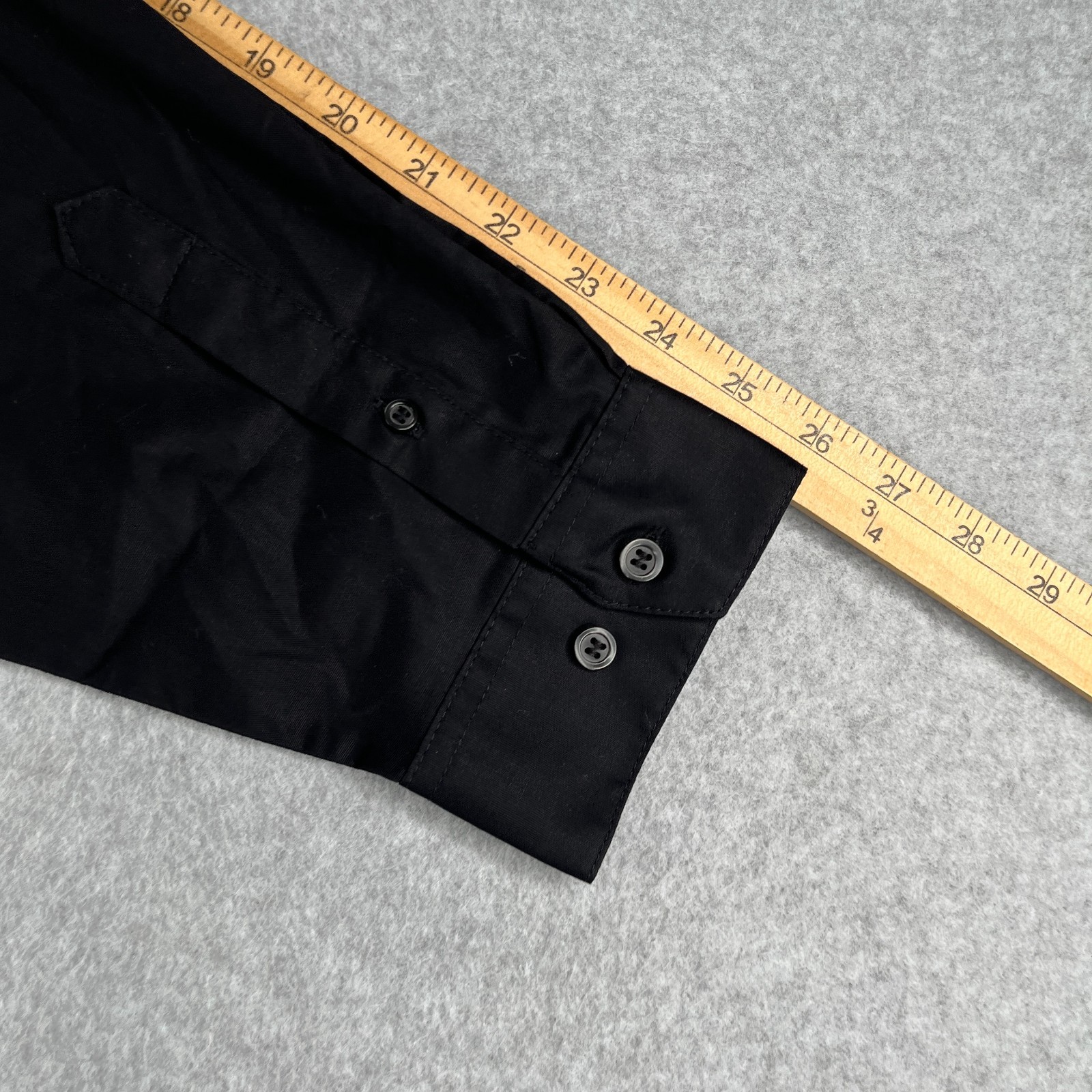 Chef Works Contemporary Collection Chef Shirt XL Black Long Sleeve