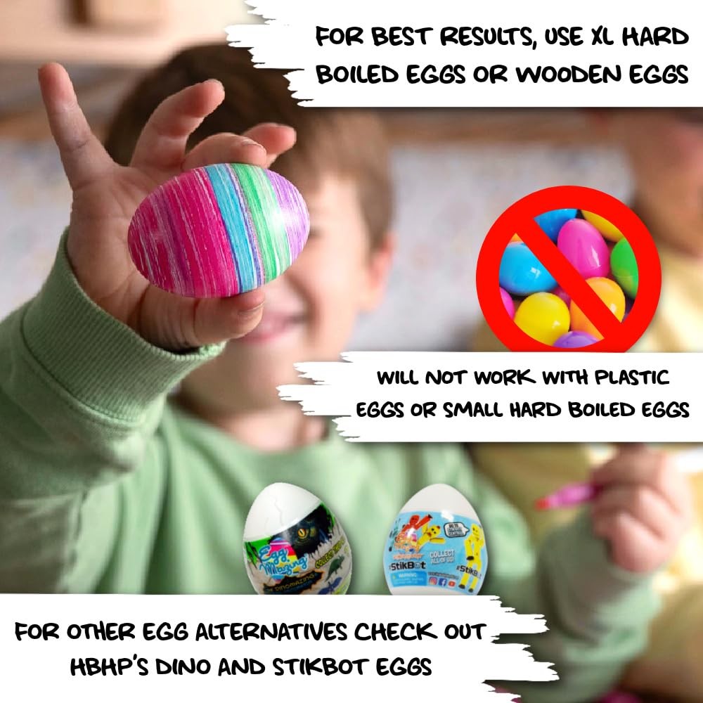 EggMazing Easter Egg Mini Decorator Kit Arts and Crafts Set Includes Egg Dec...