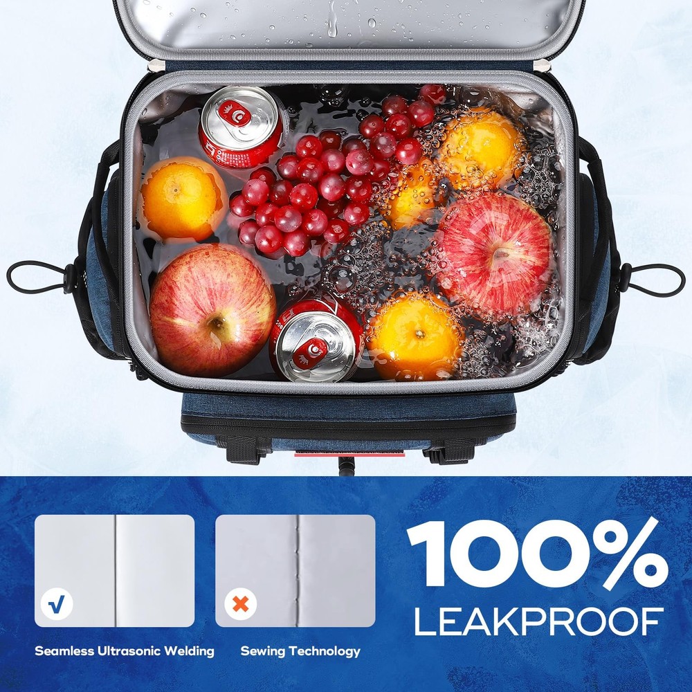 Maelstrom Backpack Cooler,Soft Lightweight Leakproof Cooler Backpack,35 Can I...