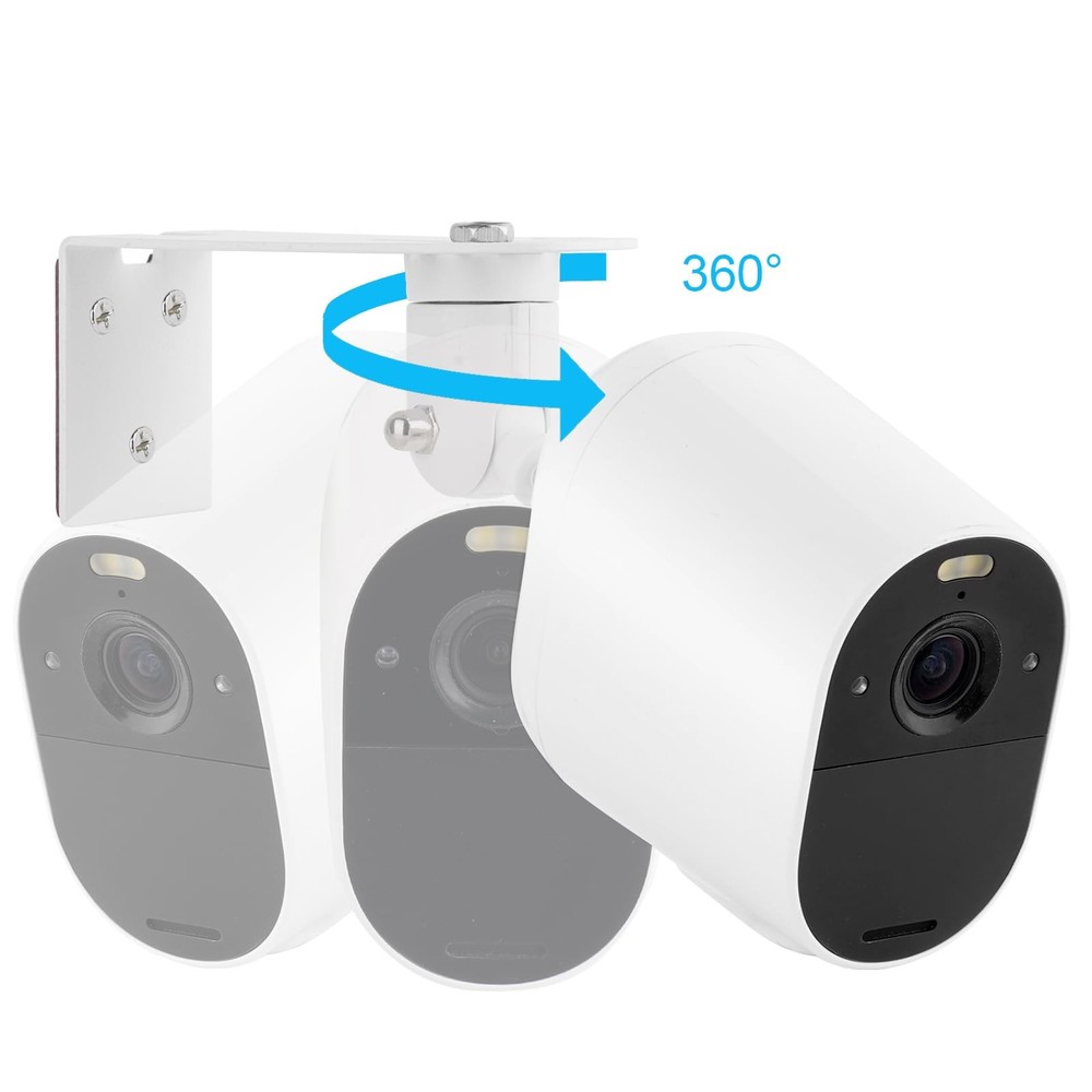 2Pack Adjustable Metal Camera Mount for Arlo Essential/XL 2nd White