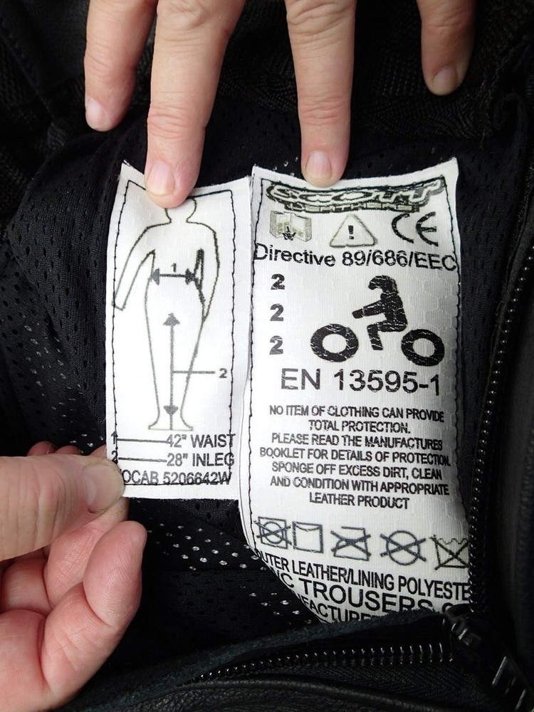 Motorcycle Leather Trousers