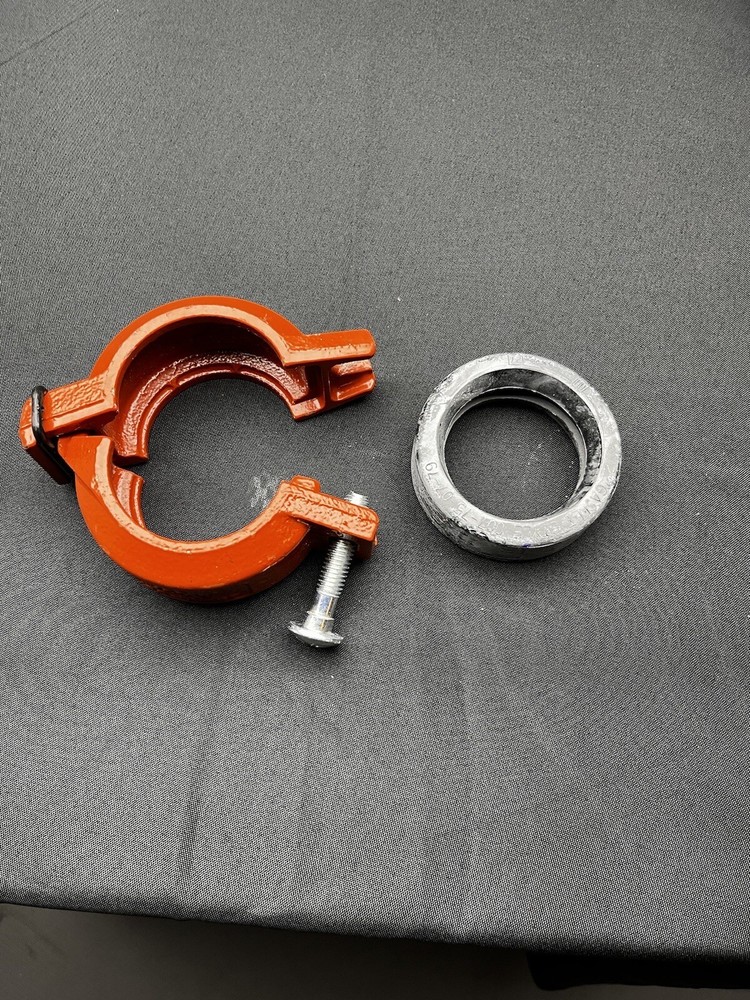 QuikCoup Grooved One Bolt Flexible Coupling, Style 007RT, 2”, C14
