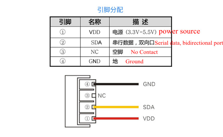 DHT22 Original ASAIR Digital Temperature And Humidity Sensor Module Type AM2302