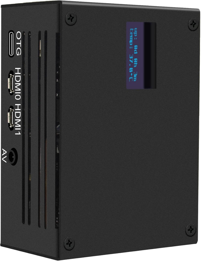 KVM-A3 Kit for Raspberry Pi 4 Open Source KVM over IP Compatible with KVM V3 Pla