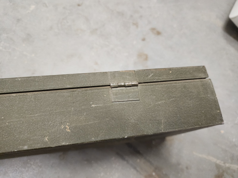 Vintage Metal Toolbox