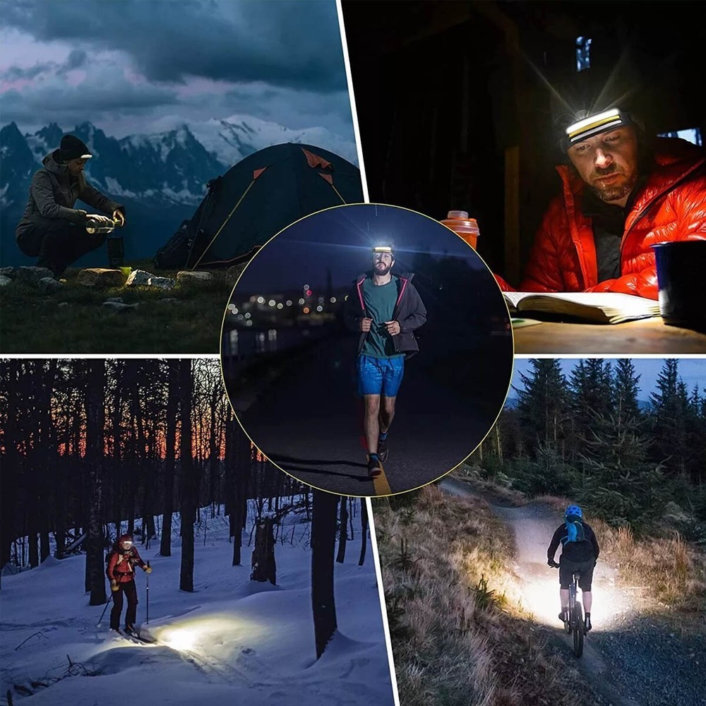 1000000 Lumens Super Bright LED Tactical Flashlight Rechargeable LED Work Light