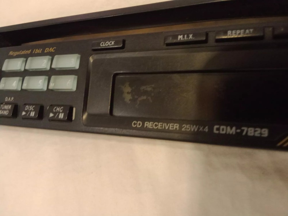 CDM- 7829 Alpine faceplate Only (For Parts).