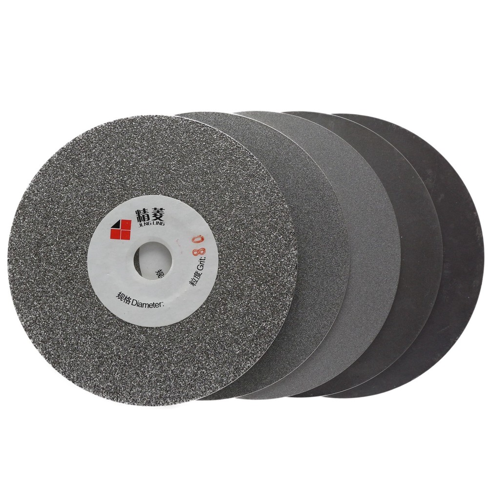 125mm Diamond Grinding Lapping Disc 60-3000 Grit Flat Lap Disk