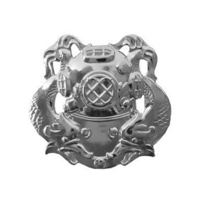 Vanguard BADGE DIVER FIRST CLASS - MINIATURE, MIRROR FINISH